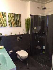 Badezimmer mit Dusche